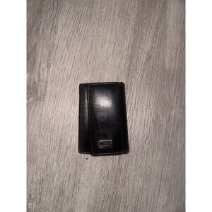 Vintage Black Leather Gucci Key Case Wallet